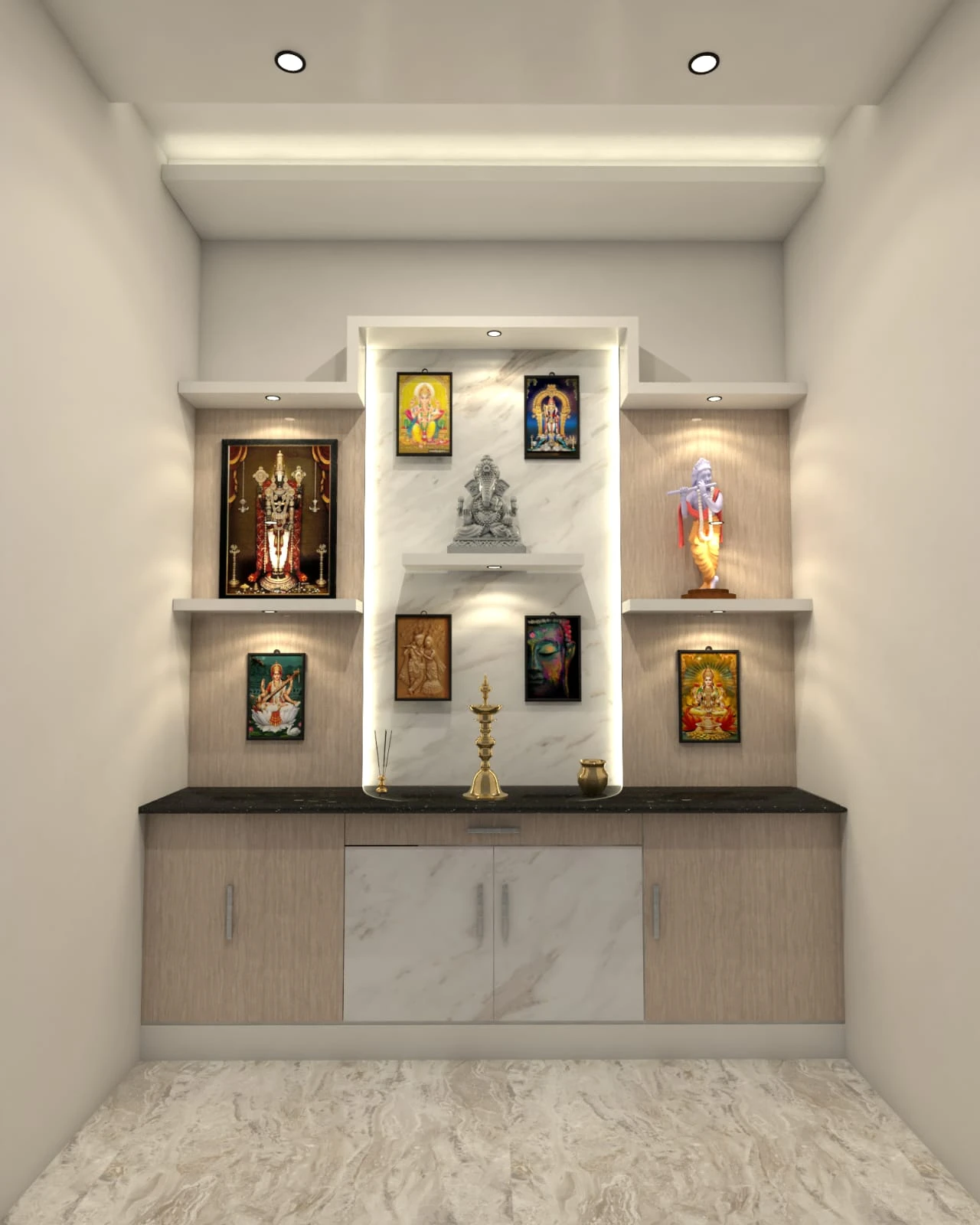 Pooja Room Unit Design